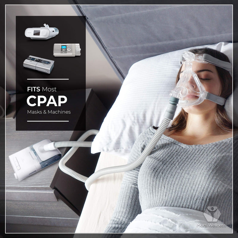 [Australia] - CPAP Hose Universal CPAP Tubing - 6 Foot (72") - USA Made Compatible with All CPAP Machines - 1 CPAP Hose without Brush 72 Inch (Pack of 1) 