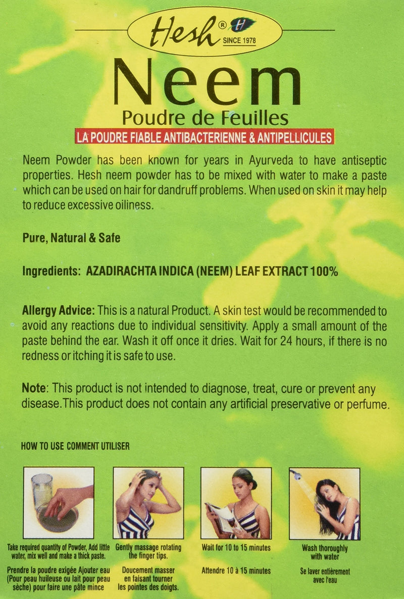 [Australia] - Neem Powder 100gram by Hesh 3.52 Ounce (Pack of 1) 