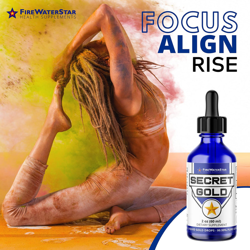 [Australia] - FWS Colloidal Gold - Liquid Gold Drops - 99.99% Pure Swiss Gold - 100 ppm - Ruby Red - Real 24K Gold - Gold Water - Ascension Aid - Brain Boost - Enhance Awareness, Clarity, Dreams, and Intuition 
