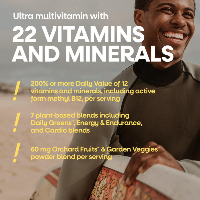 Nature's Way Alive! Men’s Daily Ultra Potency Multivitamin Tablets, 150 ct | Complete High Potency Men’s Daily Vitamin Promotes Heart & Muscle Function*, B-Vitamins, Zinc and Antioxidants 150 Count (Pack of 1)