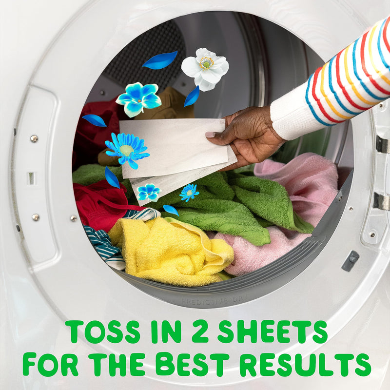 [Australia] - Gain Fabric Softener Dryer Sheets, Blissful Breeze, 120 Count 