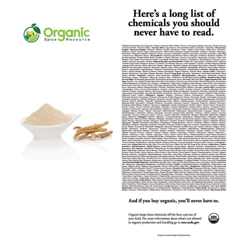 [Australia] - Organic Ashwagandha Root Powder - 1.10 lbs (17.64 oz) | Resealable Kraft Bag,Non-GMO, Indian Ginseng, Withania Somnifera -100% Raw from India, by SHOPOSR 1.1 Pound (Pack of 1) 