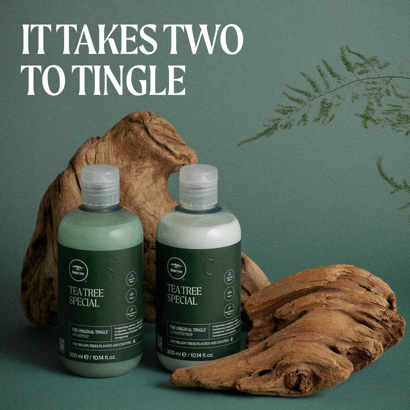 Tea Tree Special Shampoo, Deep Cleans, Refreshes Scalp, For All Hair Types, Especially Oily Hair 10.14 Fl Oz (Pack of 1)