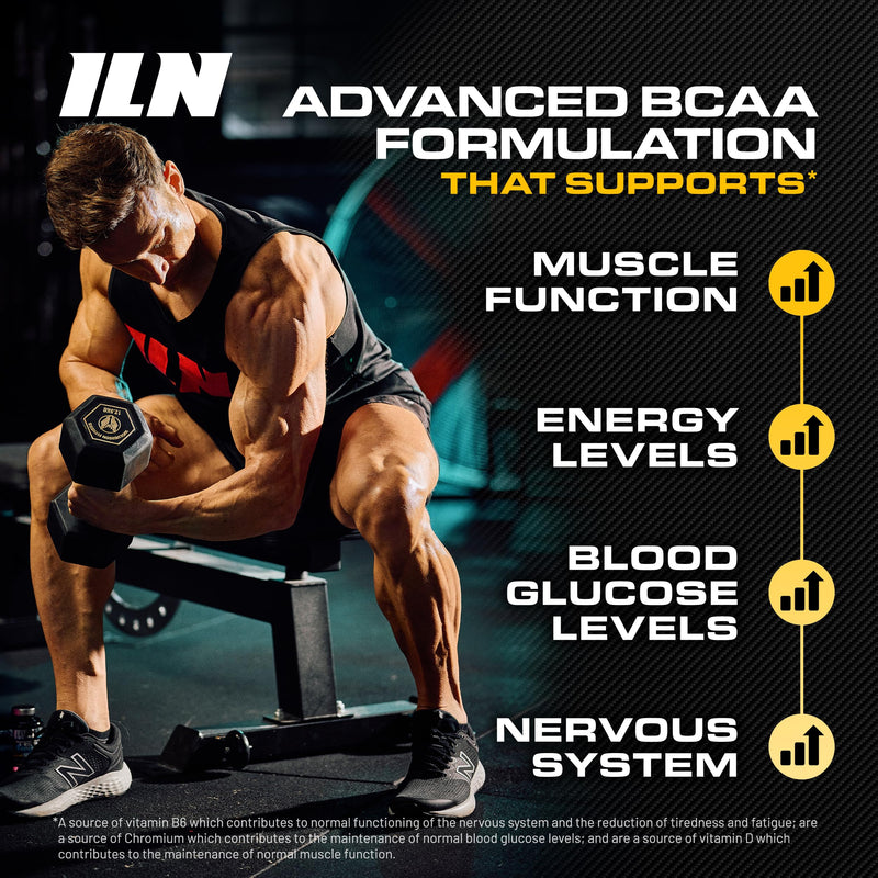 BCAA Tablets (240 Tablets) - 2400mg BCAAs per Serving (Amino Acid Supplements) - BCAA Capsules with Vitamin D - Amino Acids Suitable for Vegetarians 240 count (Pack of 1)