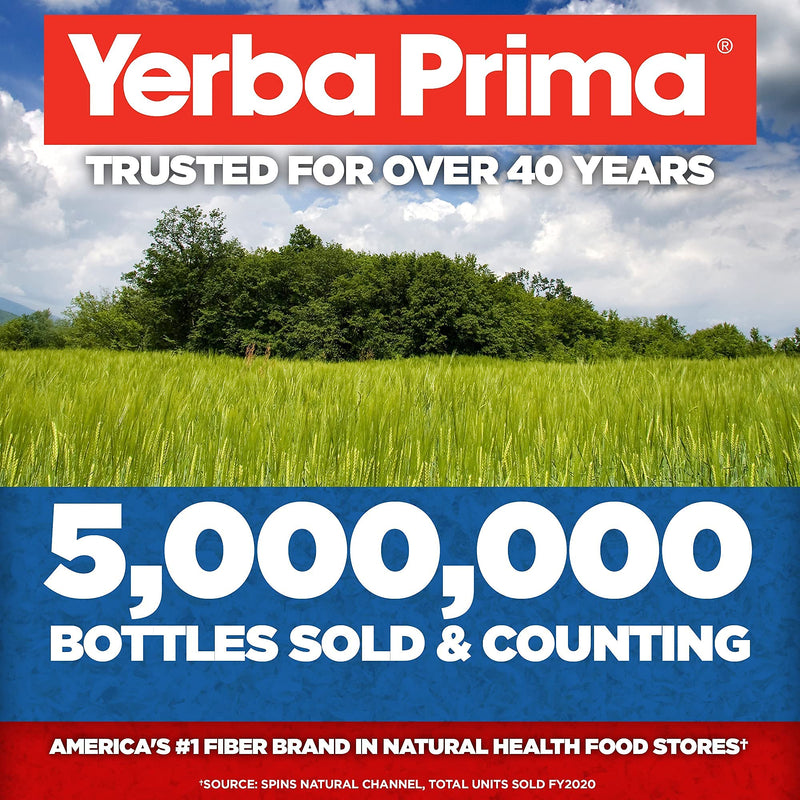 [Australia] - Yerba Prima Organic Psyllium Whole Husks Colon Cleanser - 20 oz - Natural Daily Dietary Fiber Supplement 20oz, Colon Cleanser, Regularity & Detox Cleansing Support, Gluten Free, Non GMO, Vegan 
