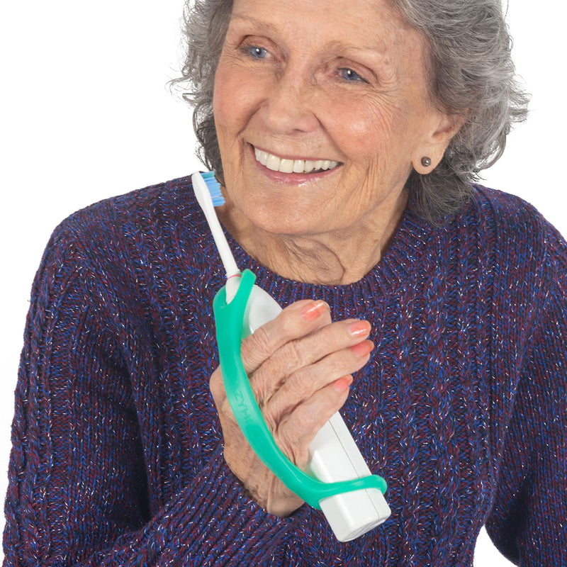 [Australia] - EaZyHold Silicone Universal Cuff, Adaptive Aid for Weak Hand Grip, Limited Mobility Holder for Daily Living - 9 Pack 
