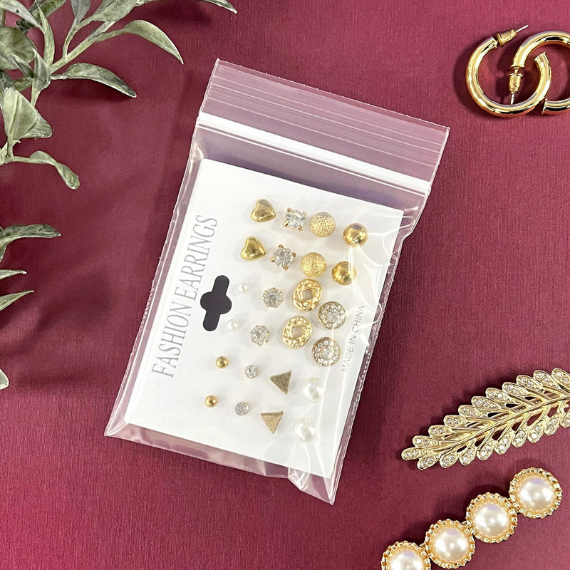 Plymor 3 x 4 inch, 4 Mil Zipper Reclosable Bags (Pack of 100) | Heavy-duty plastic for jewelry, beads, rings, earrings, pills, vitamins, spices, coins, screws & small parts 3" x 4" (100 Count)
