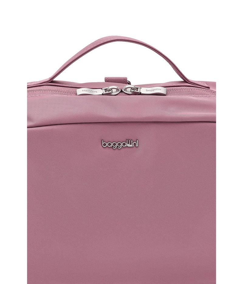 Baggallini Women's Lenox Toiletry Kit, Mauve Twill, One Size