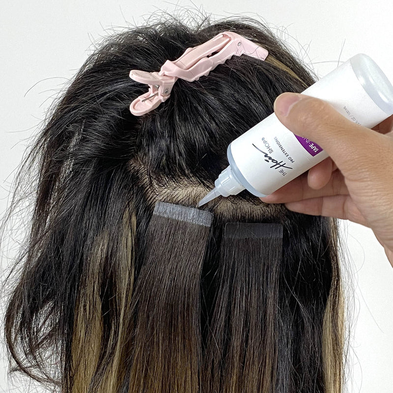 [Australia] - X10 Pro-Tools Tape-in Remover by The Hair Shop, Professional Salon Quality Tape-in Skinweft Smart Tabs Formula, Precision Bottle, Safe & Alcohol-Based 
