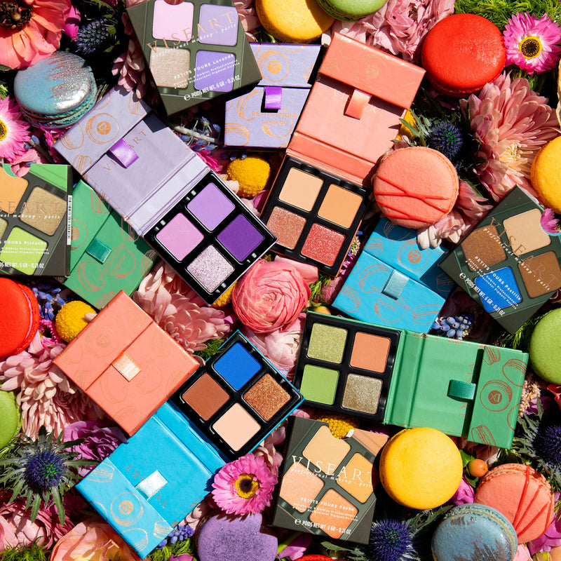 [Australia] - Viseart Paris Petits Fours Pro Luxe Eyeshadow Palette (Peche) 