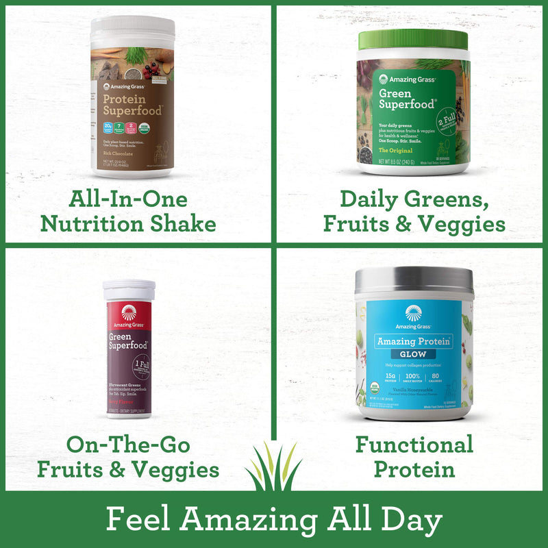 [Australia] - Amazing Grass Fizzy Green Tablets Superfood Lemon Lime: Green Superfood Water Flavoring Tablet with Antioxidants & Alkalizing Greens, 60 Count (Packaging May Vary) Superfood Lemon-Lime 10 Count (Pack of 6) 