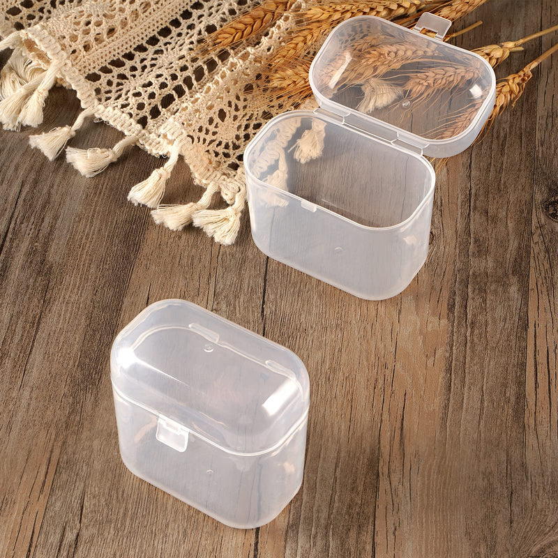 [Australia] - Accmor Pacifier Case, Pacifier Container Can Storage 2 Pacifiers, Baby Pacifier Holder Case for Travel, BPA Free,Transparent,2 Pack Transparent 