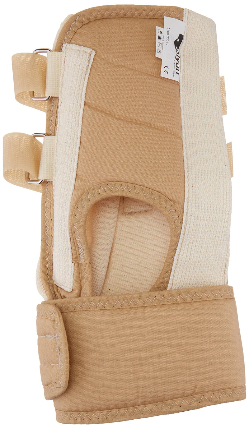 Rolyan D-Ring Wrist Brace with MCP Support, Right, Extra-Large, Immobilization Recovery Aid for Wrist Joints and Muscles, Restricts Movement in The Wrist and Promotes Range of Motion in Fingers X-Large