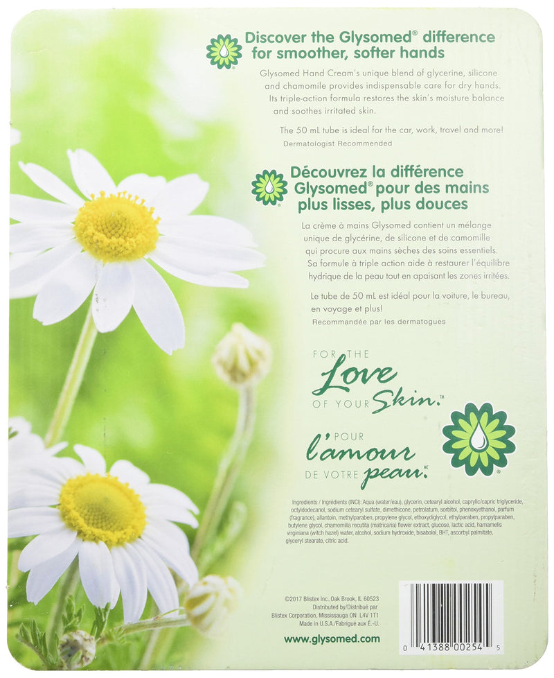 Glysomed Hand Cream Combo 3 Pack (2 X Large Tube 8.5 Fl Oz + 1 X Purse Size 1.7 Fl Oz) 6.23 Ounce (Pack of 3)