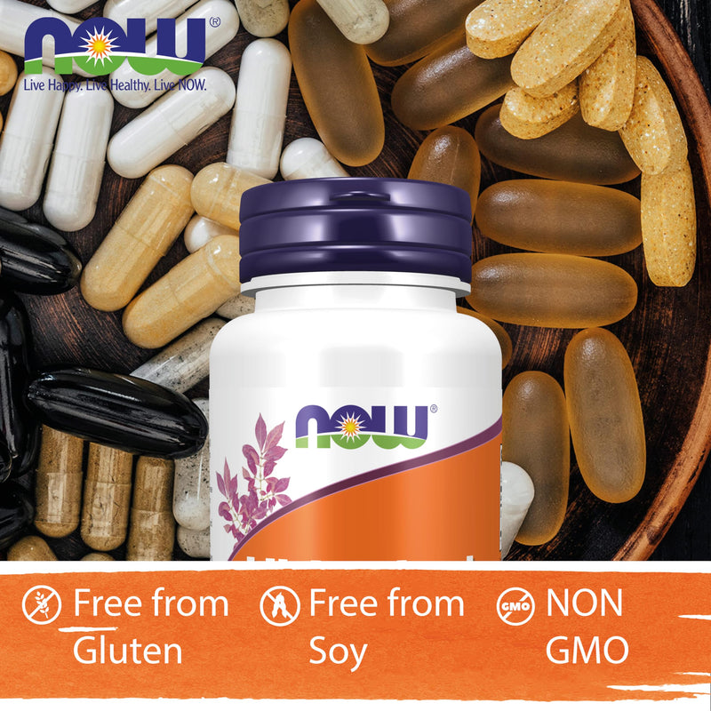 Now Foods, Ubiquinol, Active Form of CoQ10, 100mg, 60 Softgels, Gluten Free, Soy Free, Non-GMO