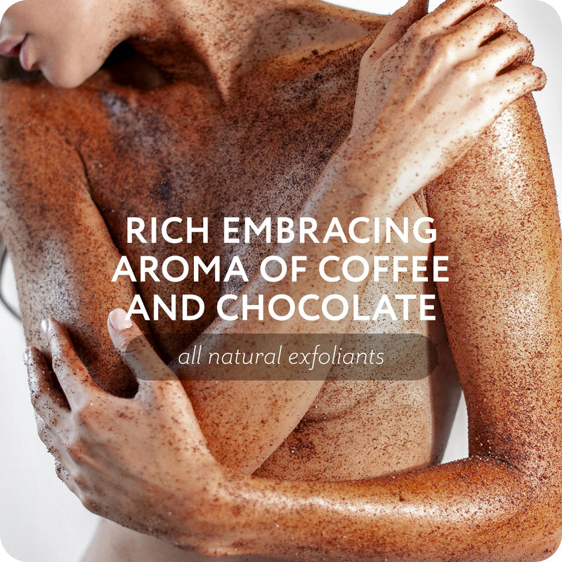 THE ACT Coffee Body Scrub with Salt & Cocoa – Exfoliating Scrub for Cellulite, Stretch Marks, Ingrown Hair – Organic Moisturizing Body Scrub with Vitamin E & Menthol – Gift for Women & Men, 10.58 Oz Cocoa & Coffee 10.58 Ounce (Pack of 1)