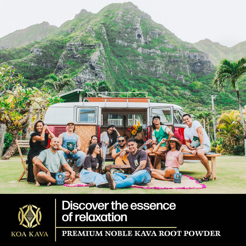 [Australia] - Vanuatu Koa Kava Kava Powder - Premium Noble Waka Kava Tea made from Lateral Roots in Vanuatu for Authentic Relaxation. 1 Pound Bag 
