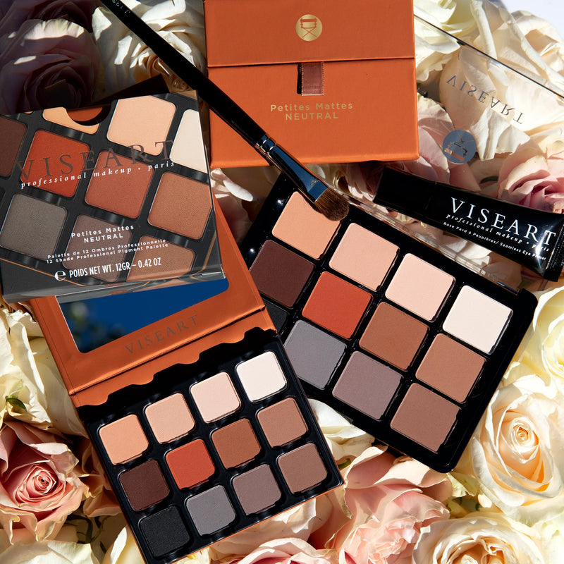 [Australia] - Viseart Paris Petites Pro Luxe Eyeshadow Makeup Palette (Neutral Mattes.) Neutral Mattes 