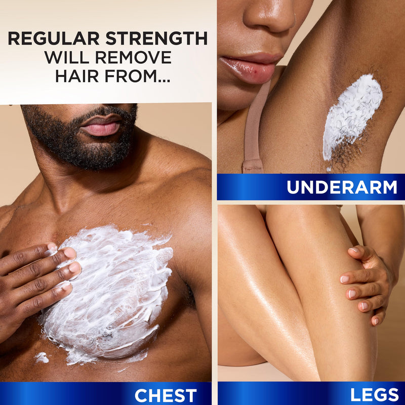 [Australia] - SoftSheen-Carson Magic Razorless Shaving Cream, Depilatory Hair Removal Cream for Body Hair, Regular Strength, Works in 4 Minutes, 2 Count 6 Ounce (Pack of 2) 