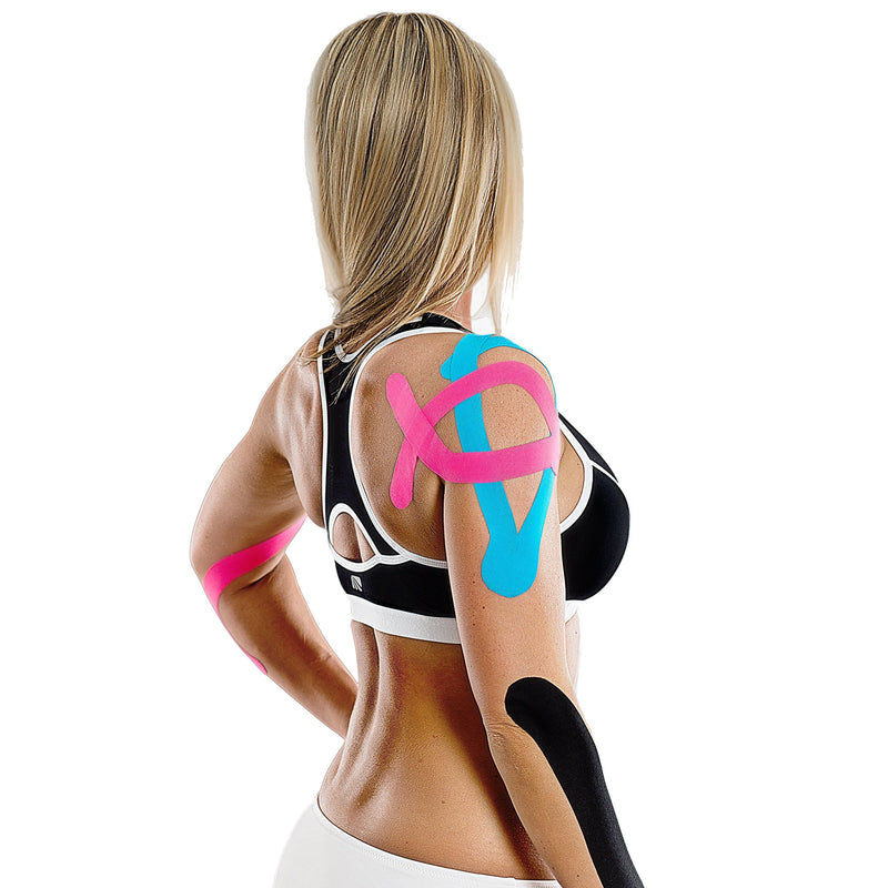 [Australia] - 3B Scientific S-3BTBKL Black Cotton Kinesiology Tape, Bulk Roll, 2" Width, 103' Length 31 meter x 2 cm 