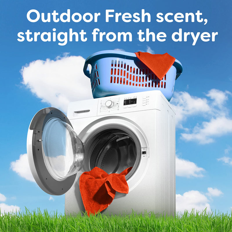 [Australia] - Bounce Dryer Sheets, Outdoor Fresh, 240 Count Laundry Fabric Softener Sheets with Static Control and Wrinkle Fighters 240 Count (Pack of 1) Dryer Sheets, 240 count 