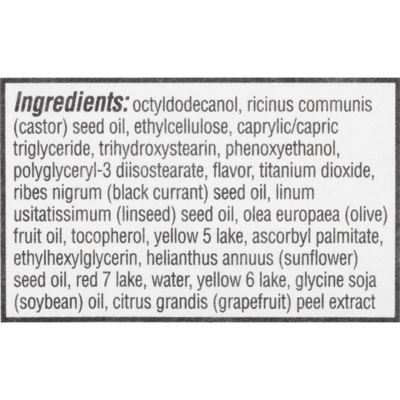 ChapStick Total Hydration Vitamin Enriched Tinted Lip Oil (Nearly Nude, 1 Tube), Vitamin C, Vitamin E, Contains Omega 3 6 9, 0.24 Ounce Peach Tea - Nearly Nude