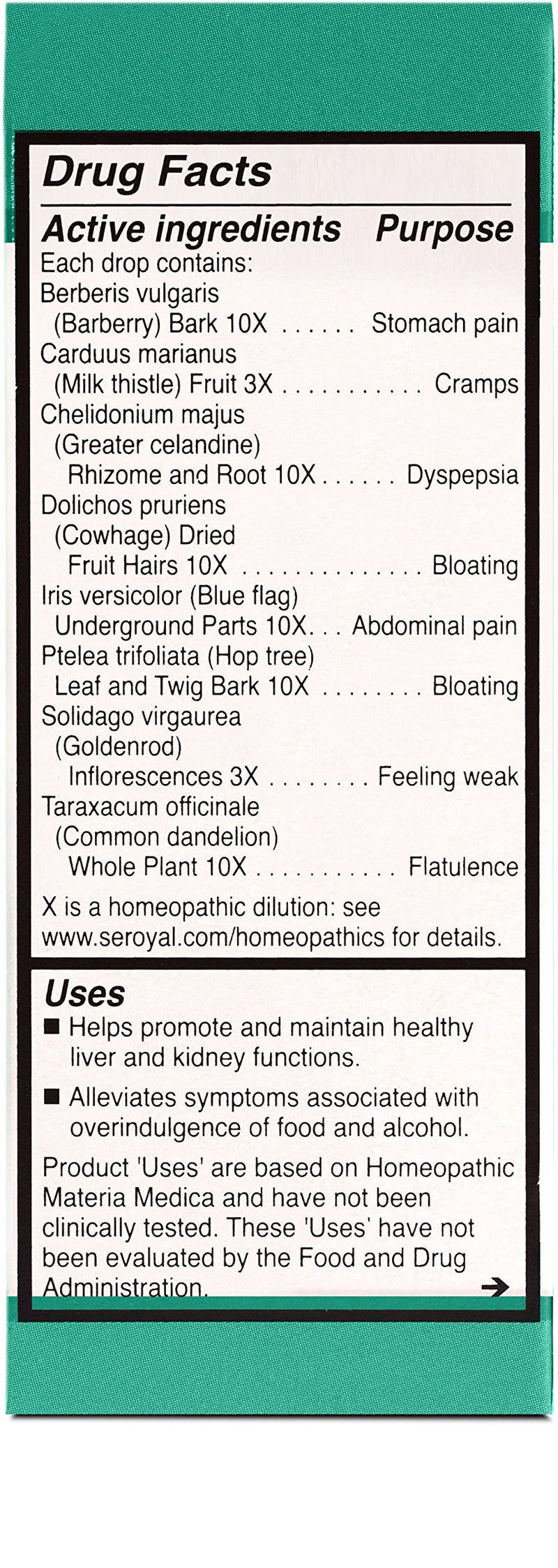 UNDA Chelidonium Plex | Homeopathic Remedy Temporarily Alleviates Symptoms Associated with Overindulgence of Food and Alcohol | 1 fl. oz.