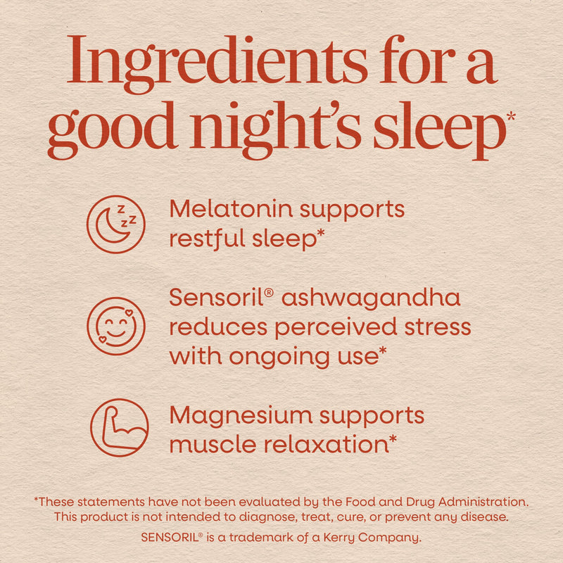 Nature's Way Sleep Well Melatonin Gummies, Adult Sleep Support Gummy*, 90ct | Fall Asleep Faster*, Sleep Support Gummy with Melatonin, Ashwagandha and Magnesium*, Berry Flavored 90 Count (Pack of 1)