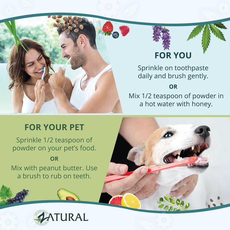 [Australia] - Neem Bark Dental & Digestion Support - 16oz Tooth Powder 