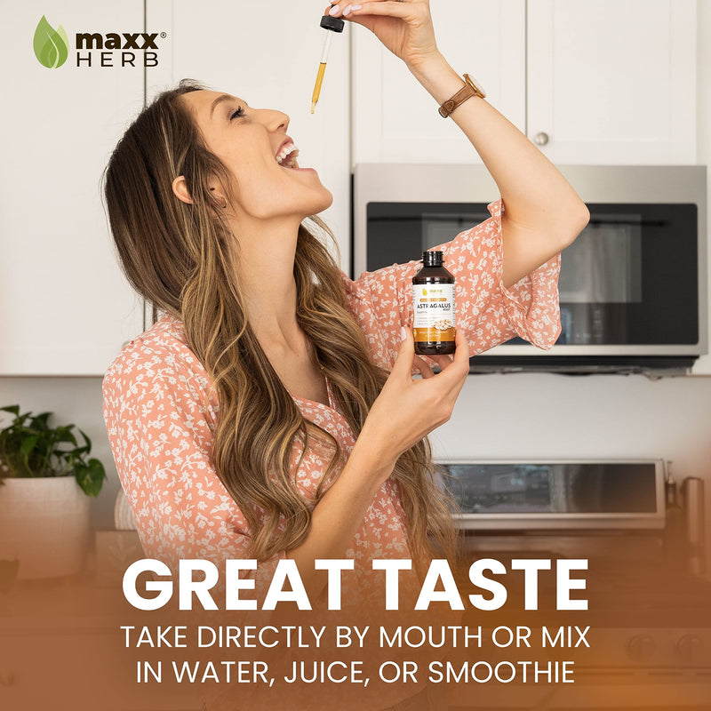 [Australia] - Maxx Herb Astragalus Root Extract - Max Strength Liquid Tincture Absorbs Better Than Capsules or Powder, for Immune Support and Mental Clarity - 4 Oz Bottle (60 Servings) 4 Fl Oz (Pack of 1) 