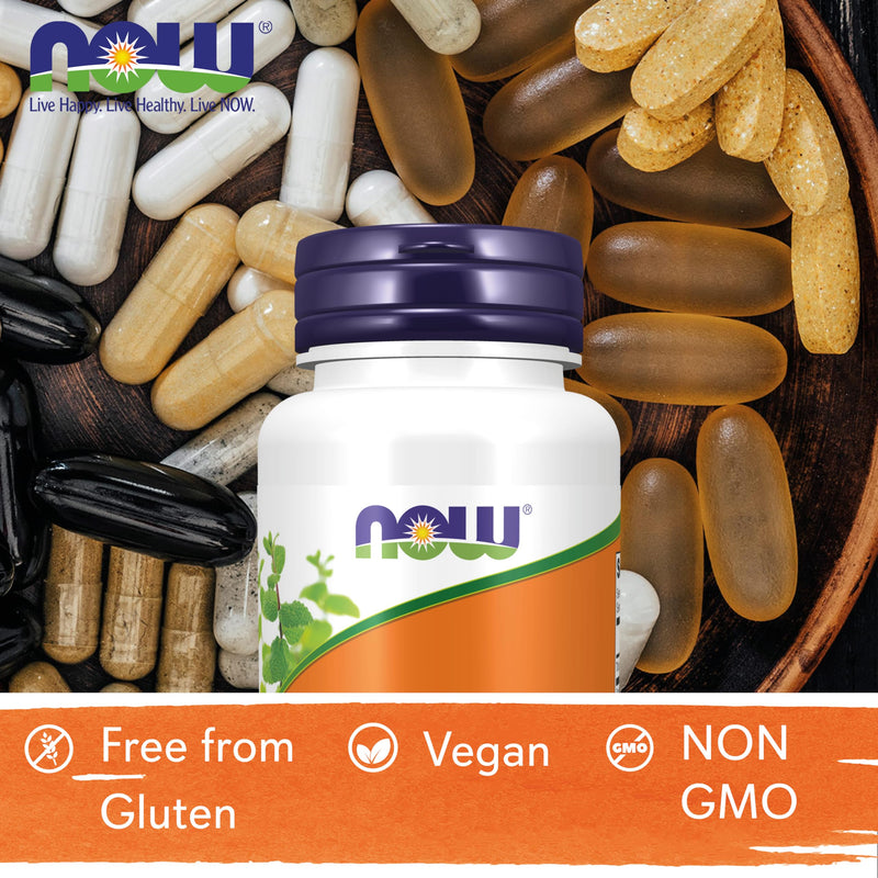 Now Foods, Organic Fenugreek 500mg, High-Dosage, 100 Vegan Capsules, Lab-Tested, Gluten Free, SOYA Free, Vegetarian, Non-GMO