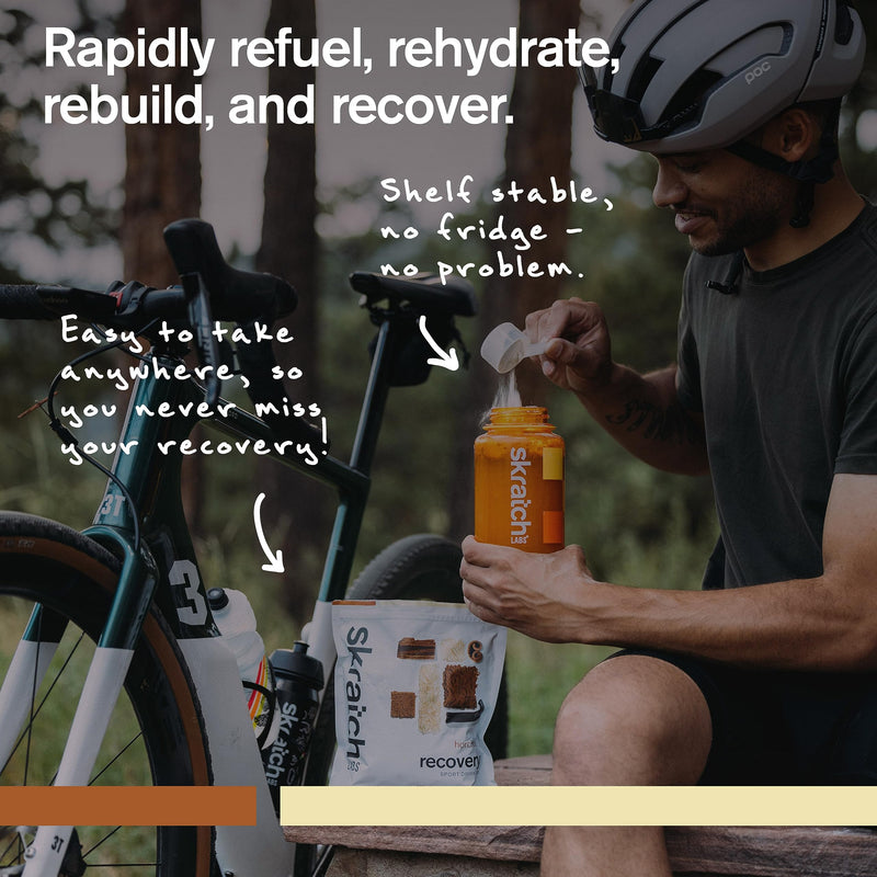 [Australia] - Skratch Labs Post Workout Recovery Drink Mix with Horchata, (21.2 oz, 12 Servings) with Complete Milk Protein of Casein and Whey and Probiotics, Gluten Free, Kosher, Vegetarian 12 Servings (Pack of 1) 