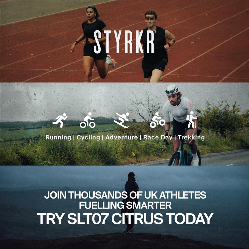 Electrolytes Tablets by Styrkr - Citrus - 3X Pack of 12 Hydration Tablets - 1000mg per Serving - 2X Higher Salts - Used by Endurance Athletes - Advanced Quad-Blend Formulation - SLT07 12x per Tube 1000MG Mild Citrus 12 count (Pack of 3)