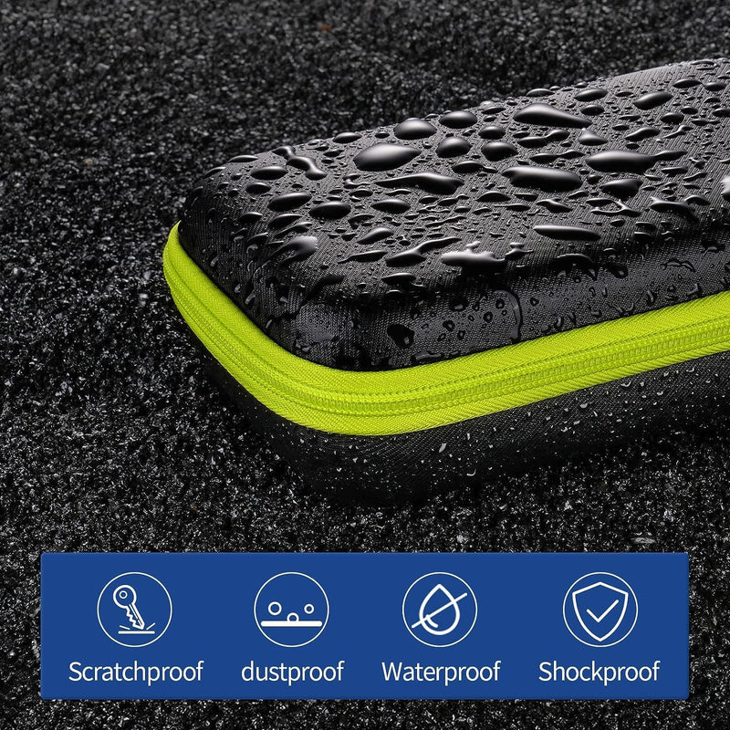 [Australia] - Yinke Case for Philliips O Blade QP2530/30, QP2630/30, QP2520/30, QP2520/65 Electric Shaver Protective Case with Sponge Hard Travel Case Cover, Green One pc 