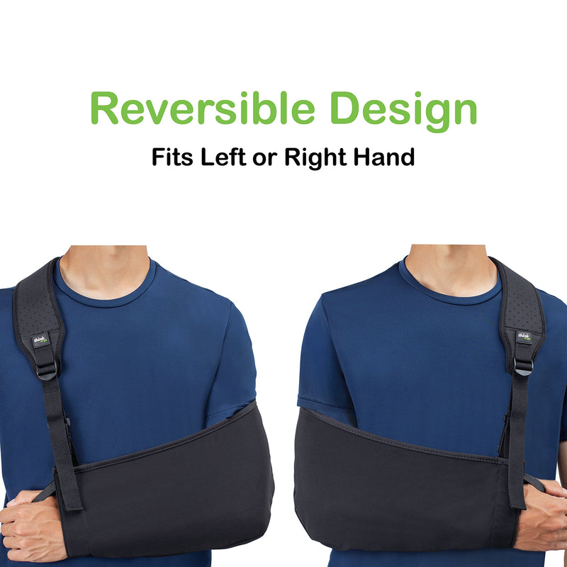 [Australia] - Arm Sling Air: Breathable Medical Sling with Padding on Strap. For Broken & Fractured Bones, Shoulder & Rotator Cuff Support 