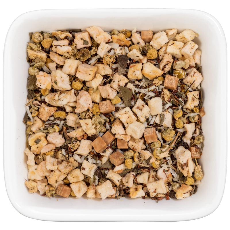 [Australia] - Tealyra - Sleepy Nights - Rooibos - Chamomile - Coconut - Valerian - Wellness Herbal Loose Tea - Relax and Calming Bed Time - 112g (4-ounce) 4-Ounce 