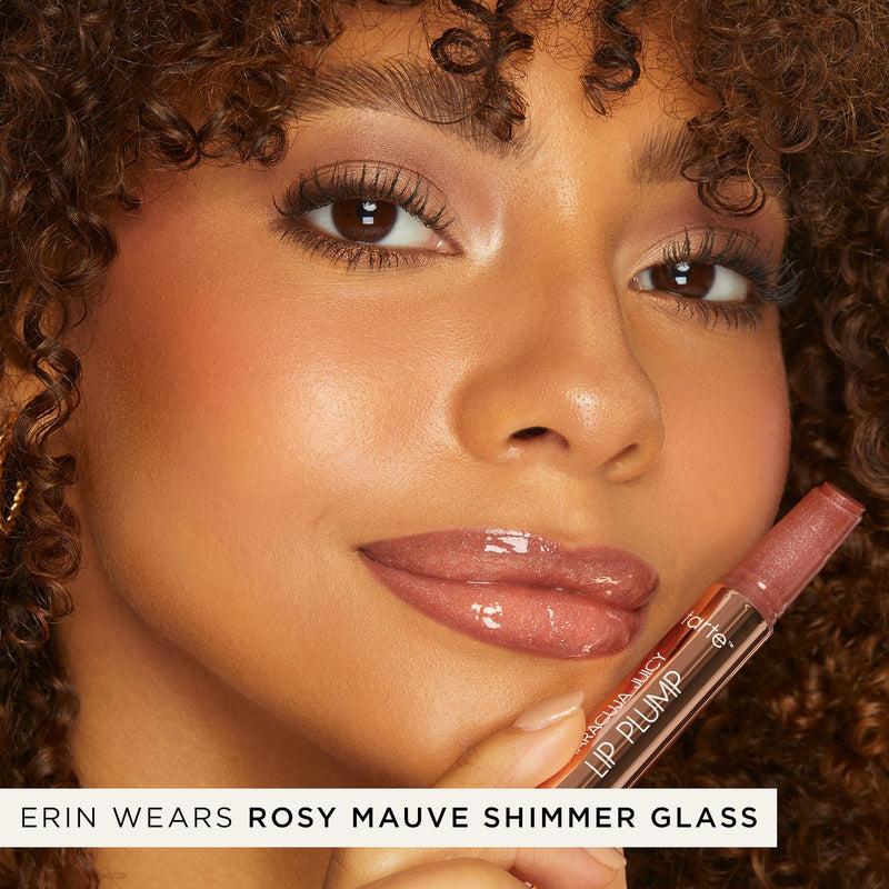 [Australia] - tarte maracuja juicy shimmer glass lip plump – Hydrating & Volumizing Lip Gloss Balm with Hyaluronic Acid & Vitamin E, Plumps & Moisturizes, Vegan & Cruelty-Free berry 