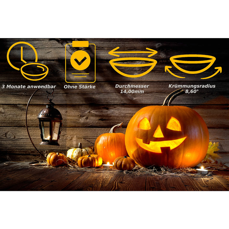 [Australia] - DESIGNLENSES, Luminous Halloween The Purge Costume Contact Lenses Blue, 1 Pair (2 Pieces), Soft UV Neon Color Lenses "Sparkle" (Sparkle Blue, 14.00, 0.00) 0.0 2 Pieces (Pack of 1) 