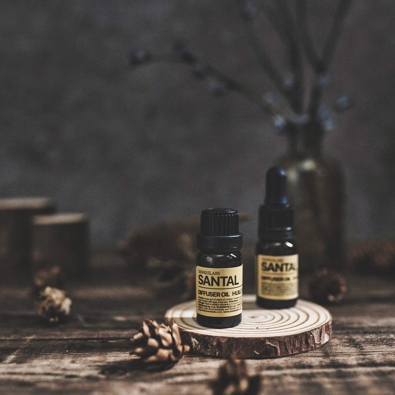 [Australia] - Santal Diffuser Oil, Niche Scent, Amber Coco Vanilla Cedar Sandalwood Musk Essential Oils Blend for Ultrasonic Diffuser Scent Projects(.33 oz/10 ml) 0.33 Fl Oz (Pack of 1) 