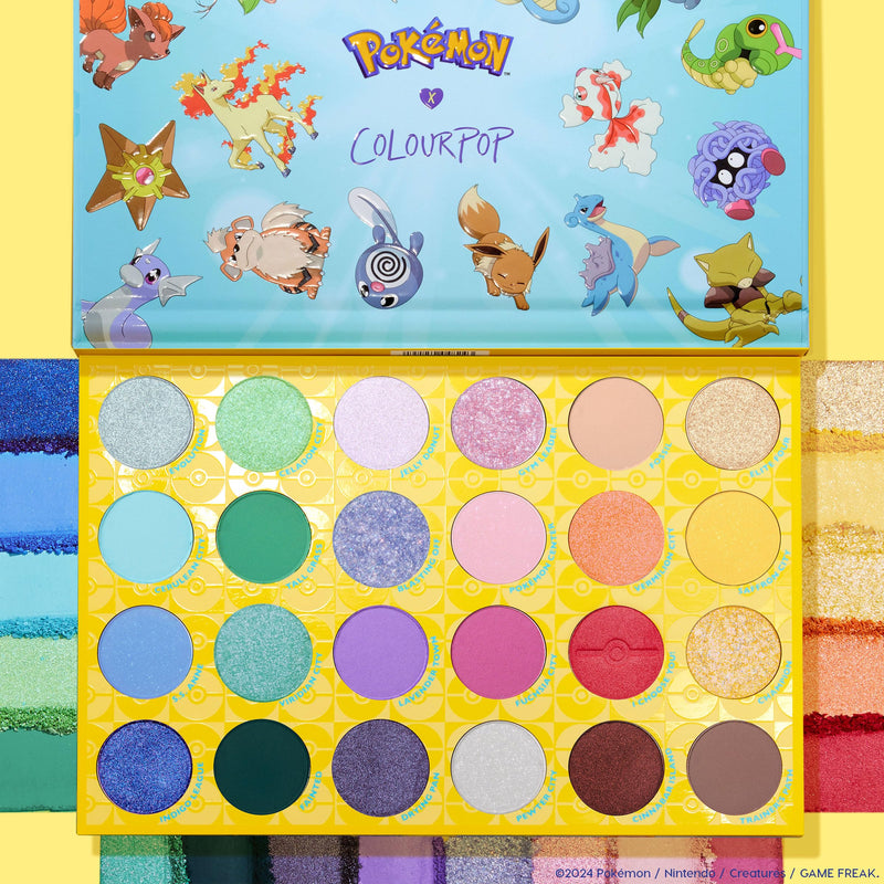 [Australia] - ColourPop x Pokémon Pallet Town Eyeshadow Palette 