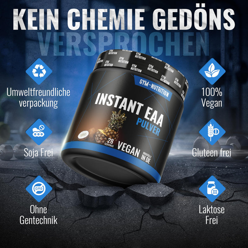 [Australia] - PREMIUM EAA powder, high dosage I All 8 essential amino acids EAAs complex I Vegan I Rich in BCAA I Without unnecessary additives (tropical fruits) Tropical fruits 