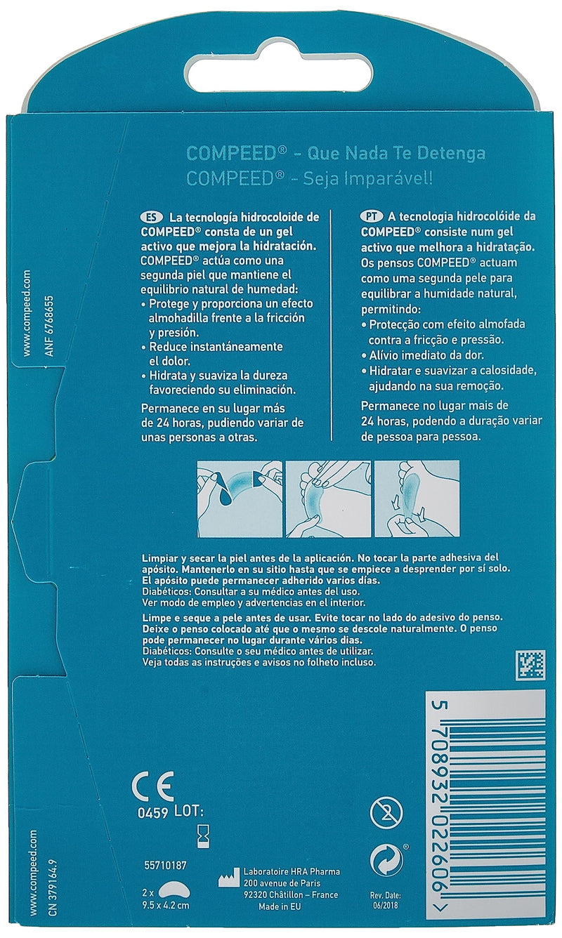 [Australia] - Compeed callus plasters, size L, 2 pieces 