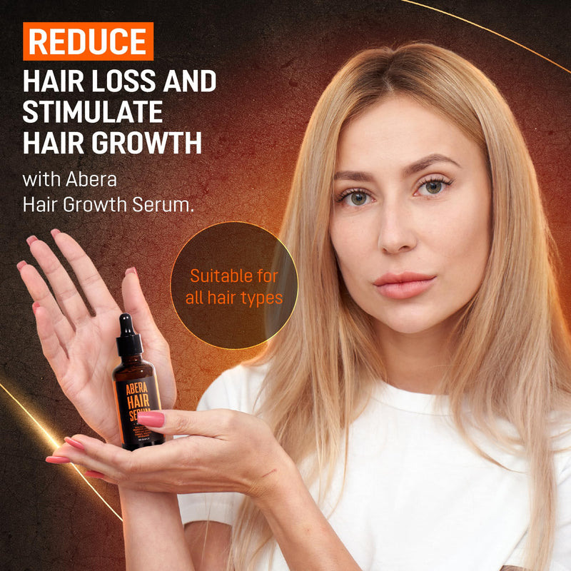 Abera Redensyl Hair Growth Serum for Fuller-Looking Hair, 1 Serum | 2% Redensyl, Ginseng & Onion Extract for Hair Thickening, Thinning Hair, Fast Absorbing, Hair Care for Men & Women A. 1 Serum