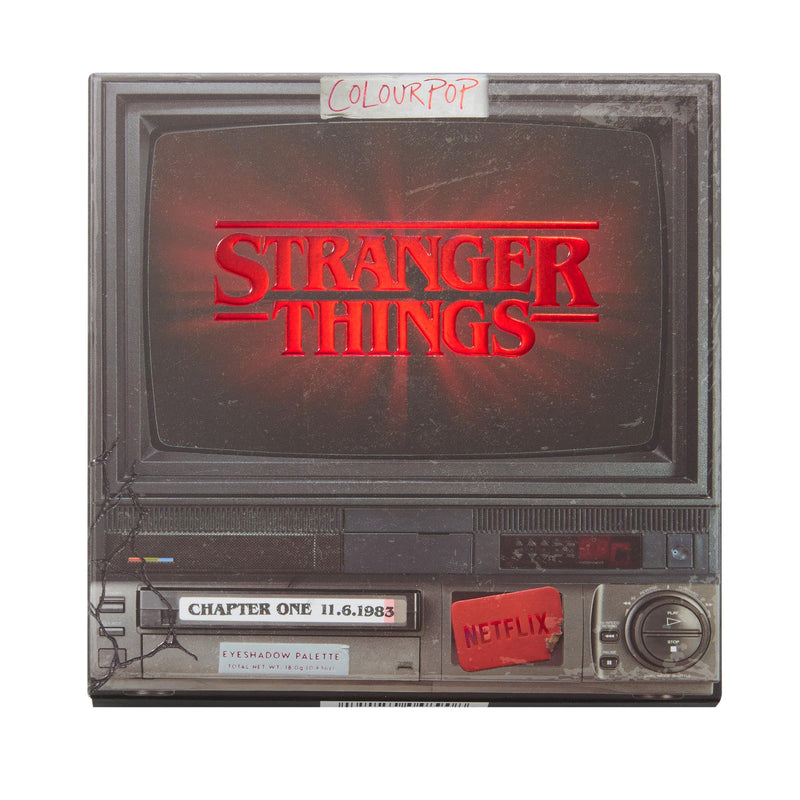 [Australia] - ColourPop x Stranger Things Chapter One Eyeshadow Palette - Retro Makeup Palette with Matte, Metallic & Pearlescent Finishes - Buildable & Blendable Formula with Long-Lasting Pigment (0.5 oz) 