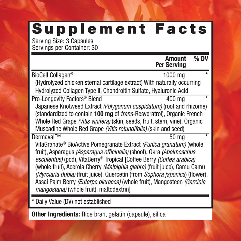 Reserveage Nutrition Ultra Collagen Booster, Skin Supplement, Supports Healthy Collagen Production, 90 Capsules Unflavored 90 Count (Pack of 1)