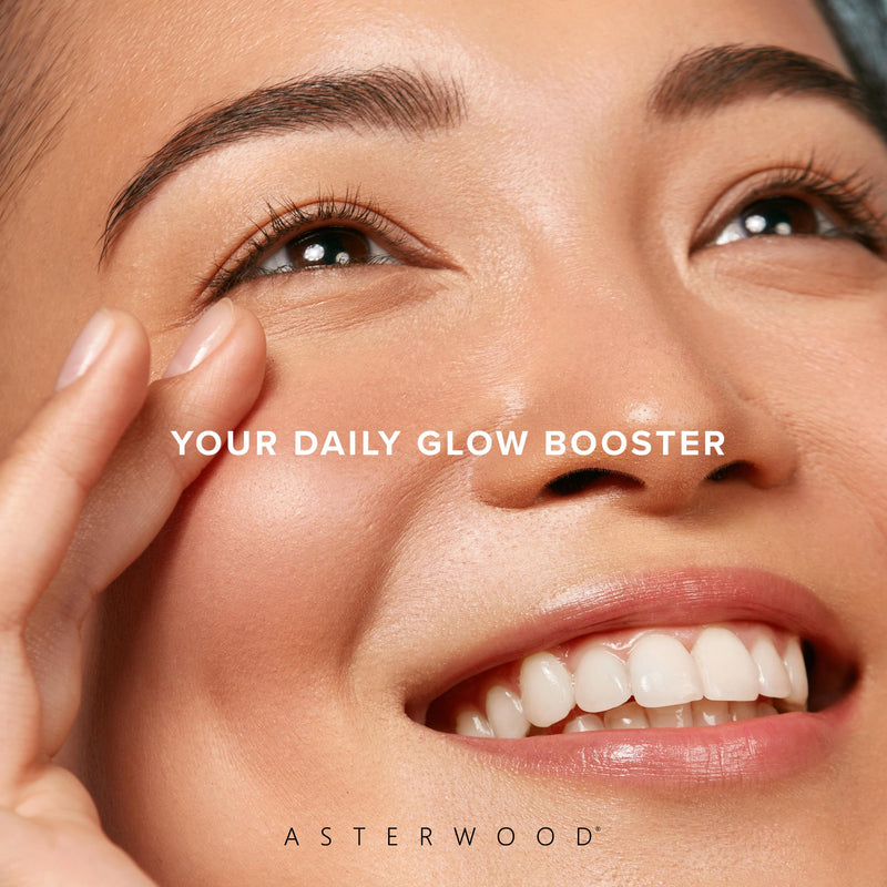 Asterwood Vitamin C Serum for Face with Hyaluronic Acid 1 Fl Oz | Stable Vitamin C (MAP) & Vegan Hyaluronic Acid, Supports More Even Complexion & Collagen Production, Fragrance-Free 1 Fl Oz (Pack of 1)