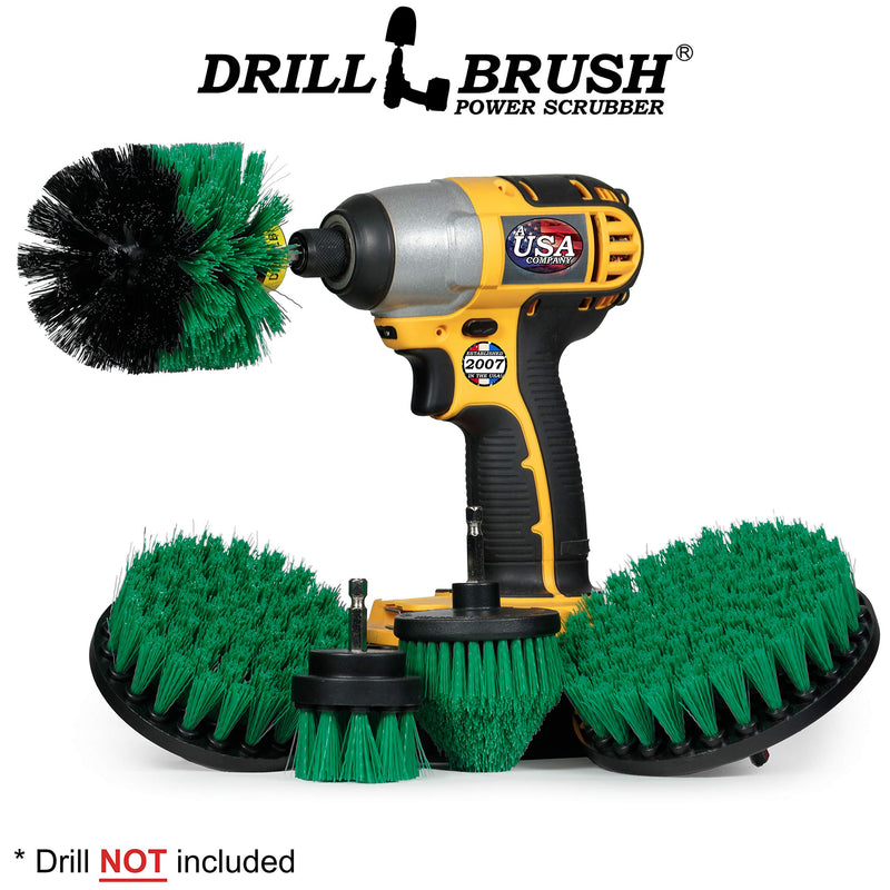 [Australia] - Household Cleaning Electric Spin Scrubber - Cast Iron Cleaner - Kitchen Cleaning Supplies - Kitchen Scrub Brush - Cleaning Tools for Home - Cast Iron Scrubber - Kitchen Set - Dish Brush - Wall Cleaner Green 