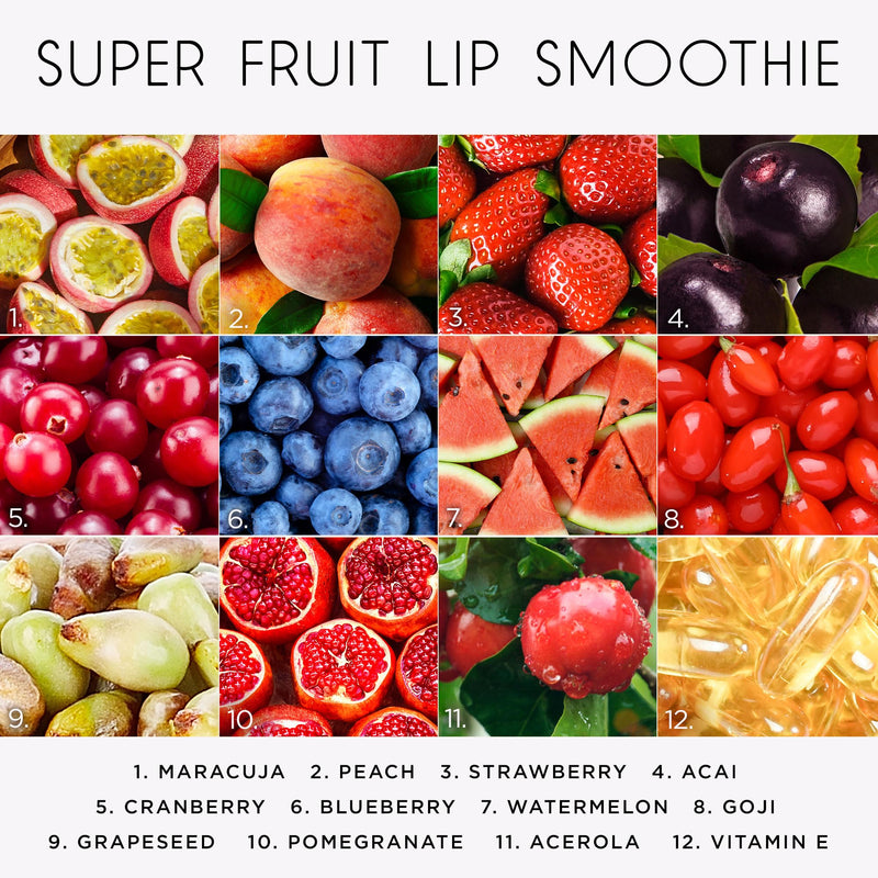 [Australia] - tarte maracuja juicy shimmer glass lip plump – Hydrating & Volumizing Lip Gloss Balm with Hyaluronic Acid & Vitamin E, Plumps & Moisturizes, Vegan & Cruelty-Free berry 