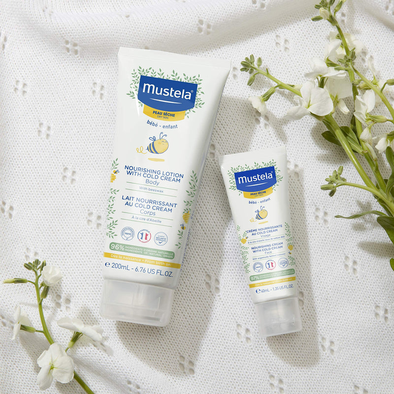 [Australia] - Mustela Bébé Dry Skin Nourishing Cream Cold Cream, 40 ml 