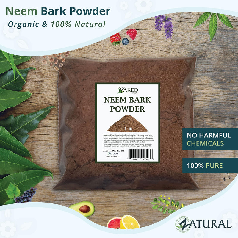 [Australia] - Neem Bark Dental & Digestion Support - 16oz Tooth Powder 